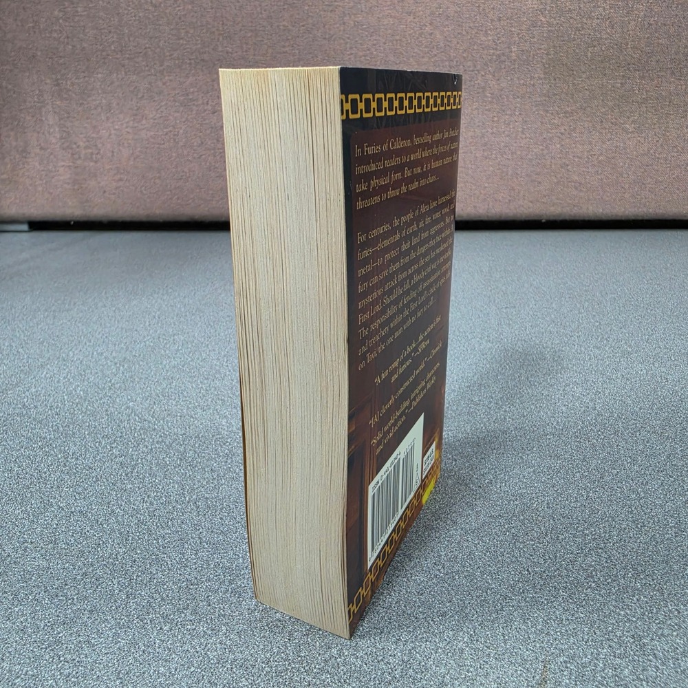 Jim Butcher Academ's Fury Paperback Adult OS Brown Good Codex Alera Book 2 - Picture 4 of 4